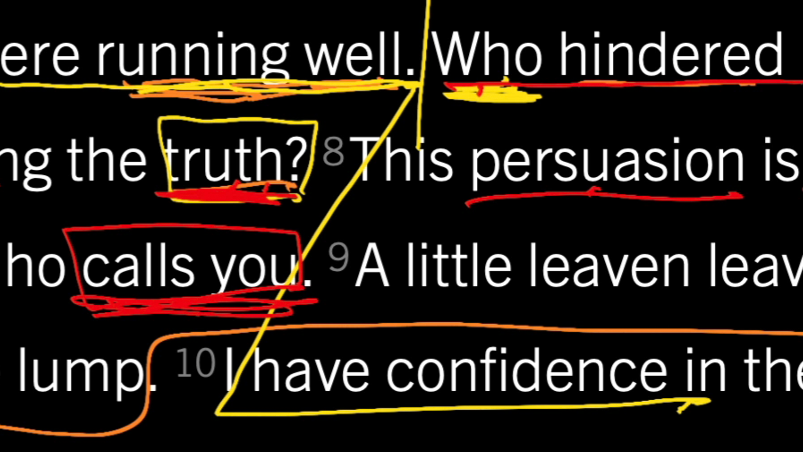 A Little Leaven Is Devastating: Galatians 5:7–10, Part 1