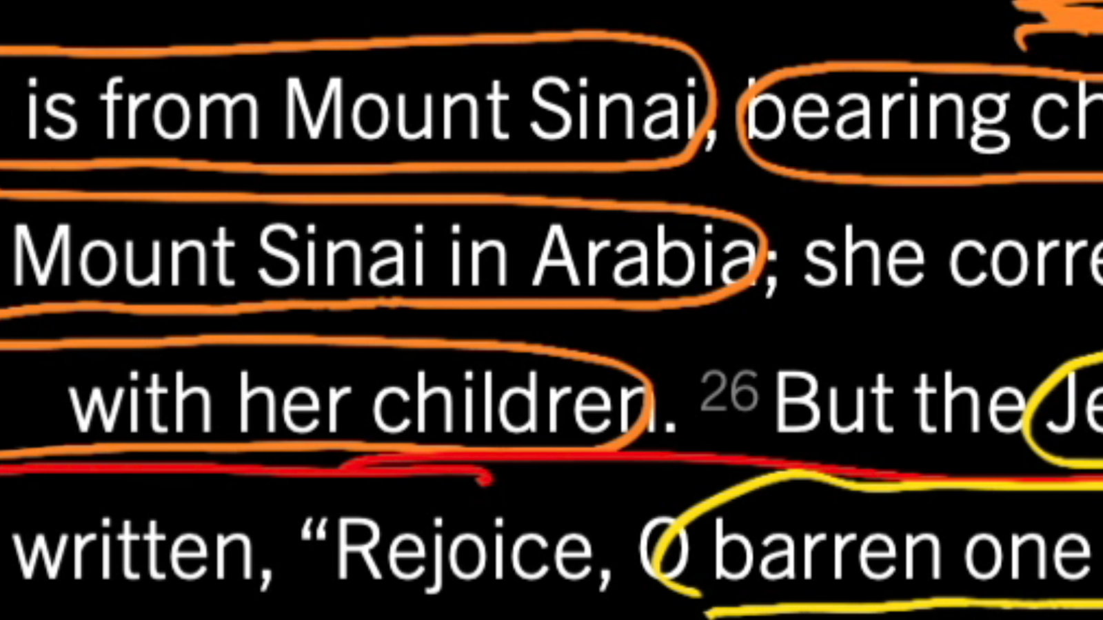 A Tale of Two Mothers: Galatians 4:21–31, Part 2