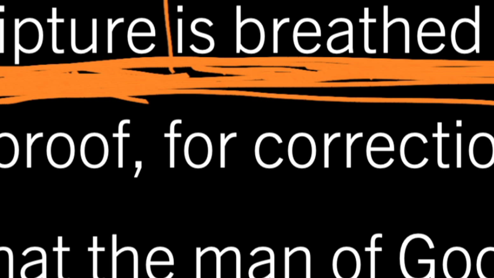 All Scripture Is God-Breathed: 2 Timothy 3:14–17, Part 2