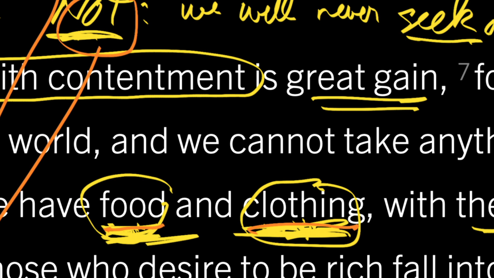 Are You Content with Food and Clothing? 1 Timothy 6:6–10, Part 3