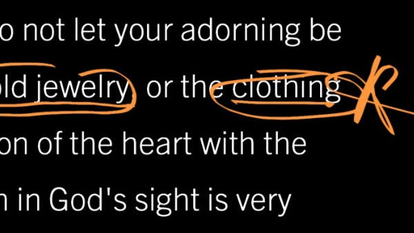 1 Peter 3 1 6 Part 3 Beauty Is Not In Makeup Or Clothing