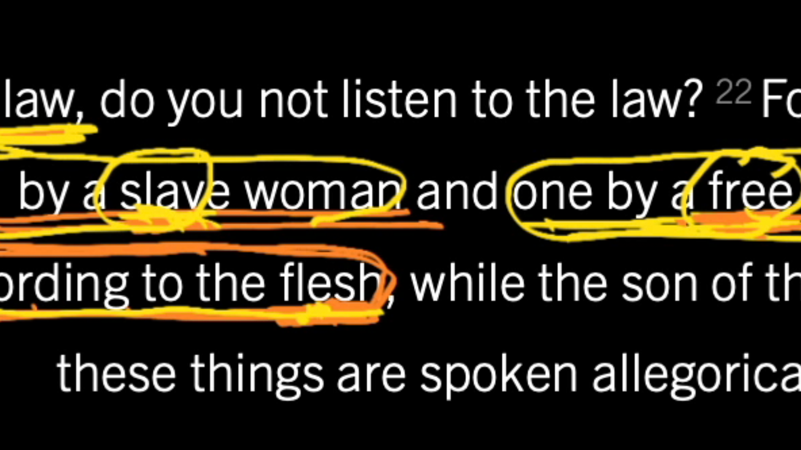 Born by Flesh, Born by Promise: Galatians 4:21–31, Part 3