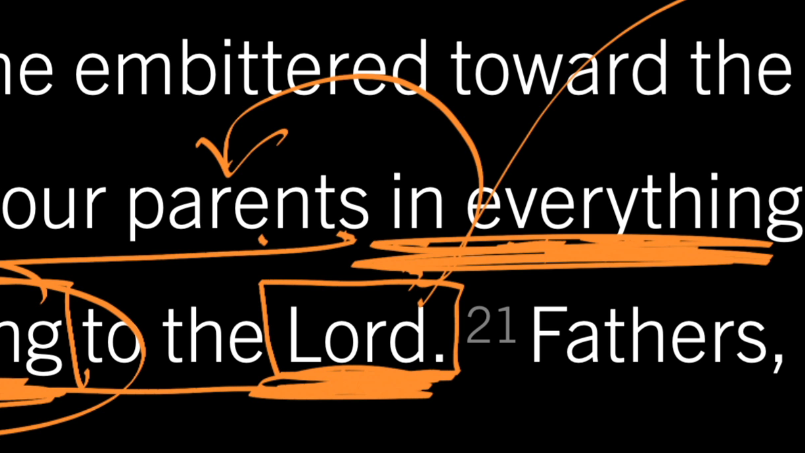 Children, Obey Your Parents! Colossians 3:18–21, Part 6