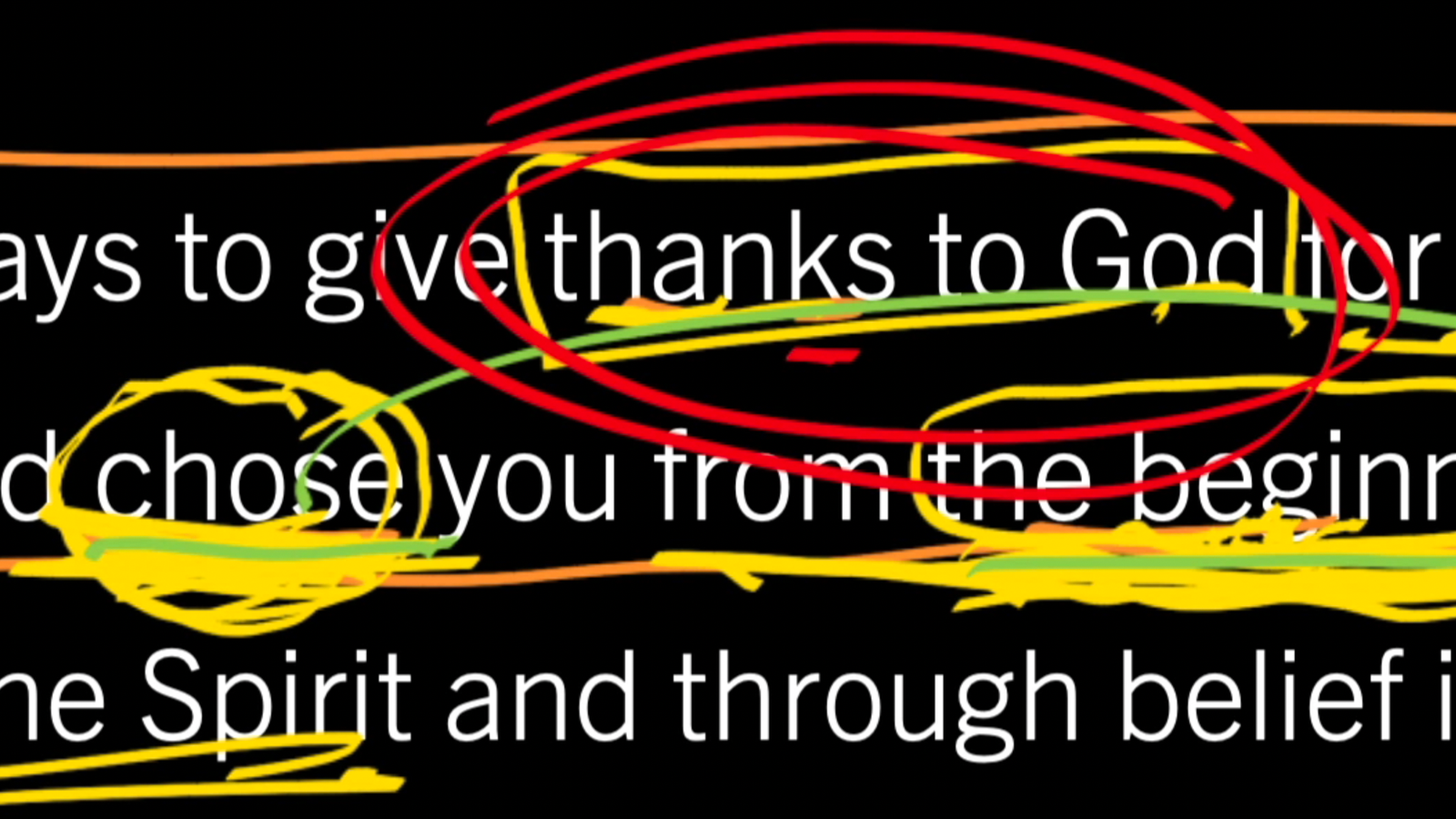 Chosen Before Creation for Salvation: 2 Thessalonians 2:13–17, Part 1