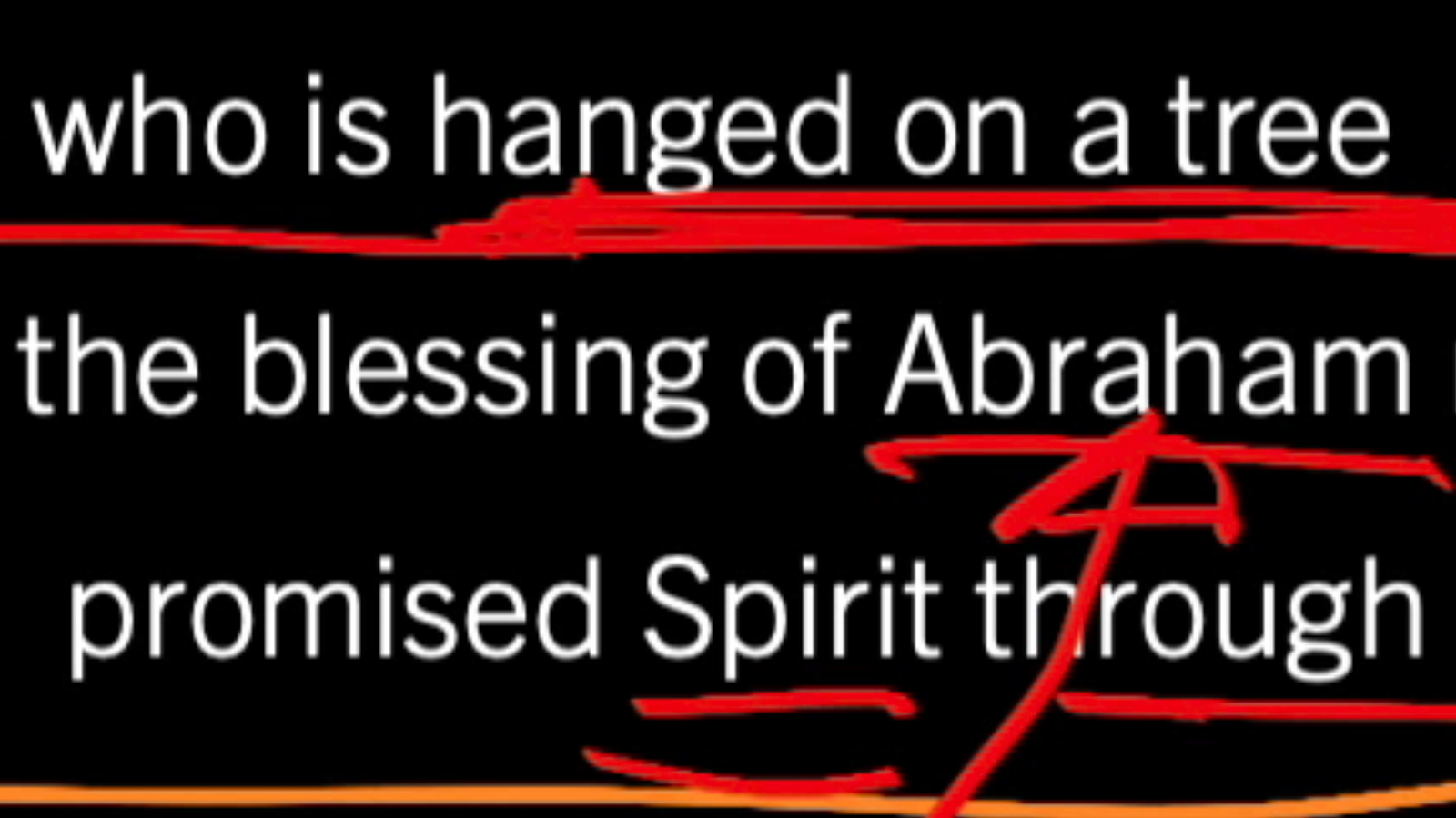 Christ Became a Curse for Us: Galatians 3:10–14, Part 3