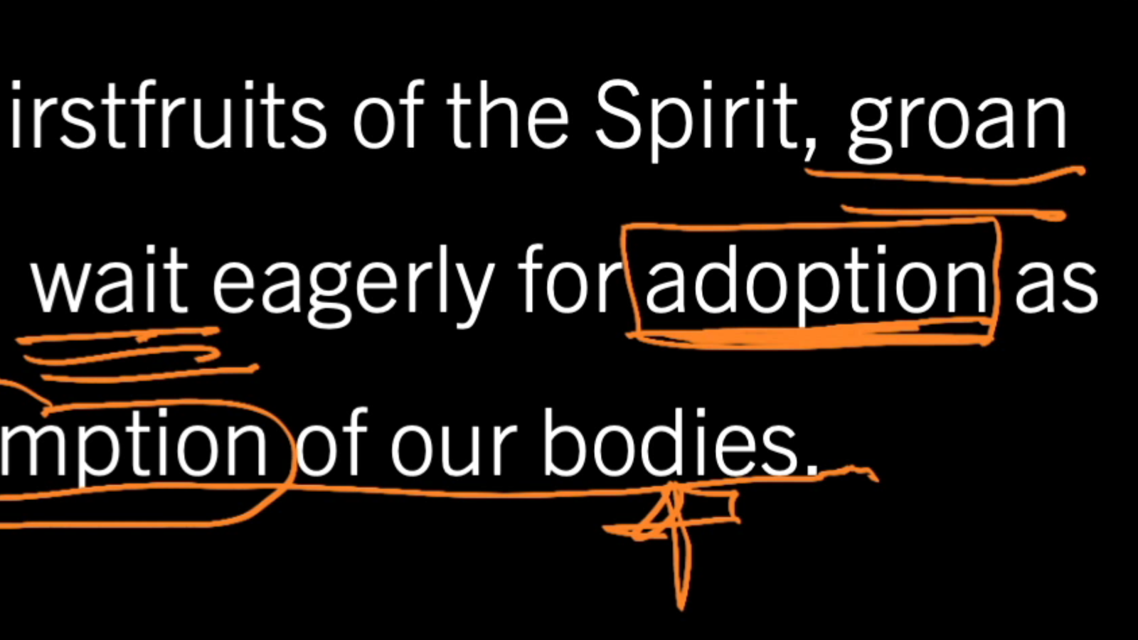 Christ Redeems Sinners for Adoption: Galatians 4:1–7, Part 4