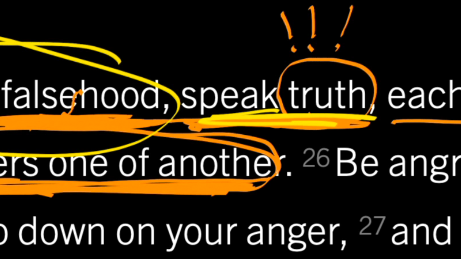 Christian, Be Passionately Speaking Truth: Ephesians 4:25–29, Part 2