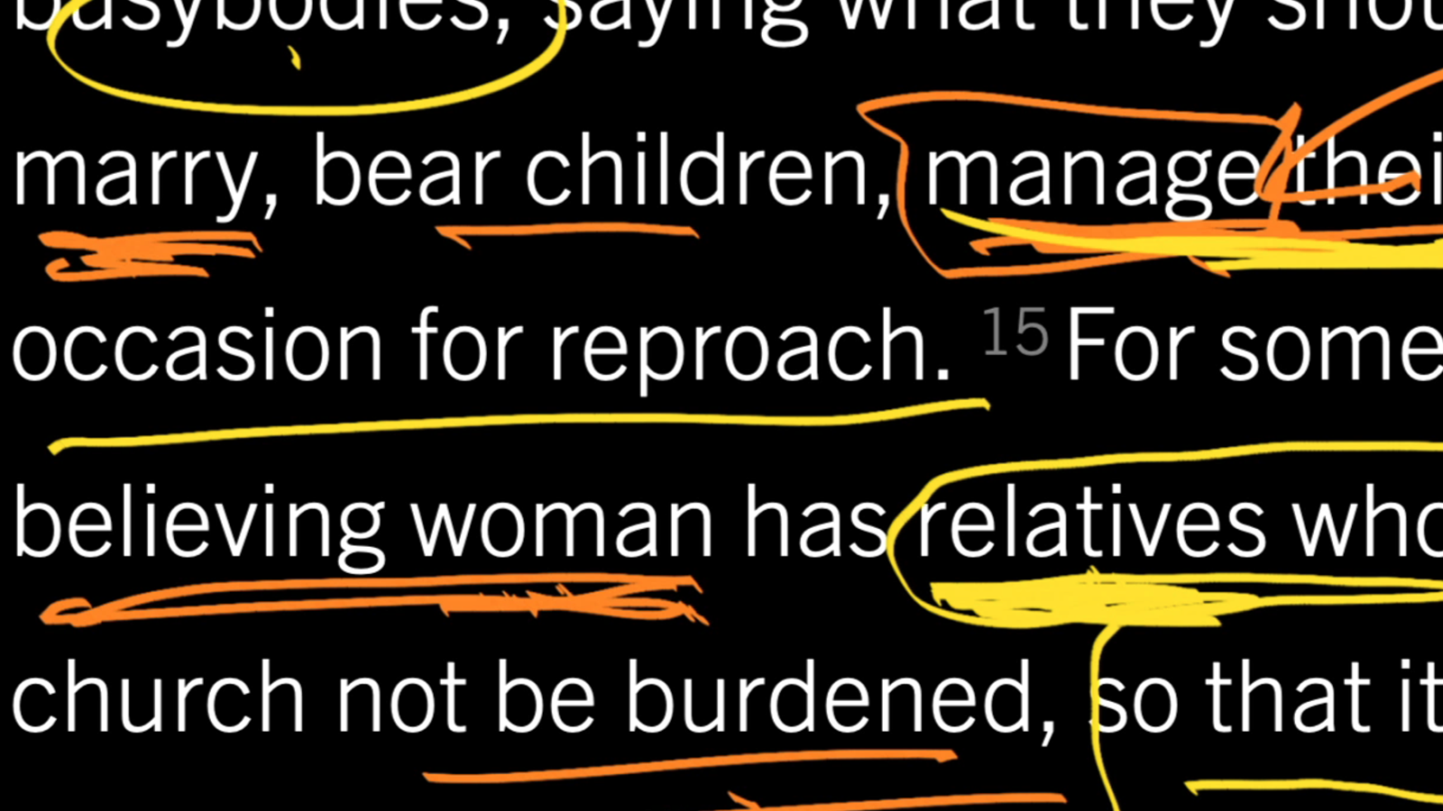 Compassion and the Christian Work Ethic: 1 Timothy 5:11–16, Part 2