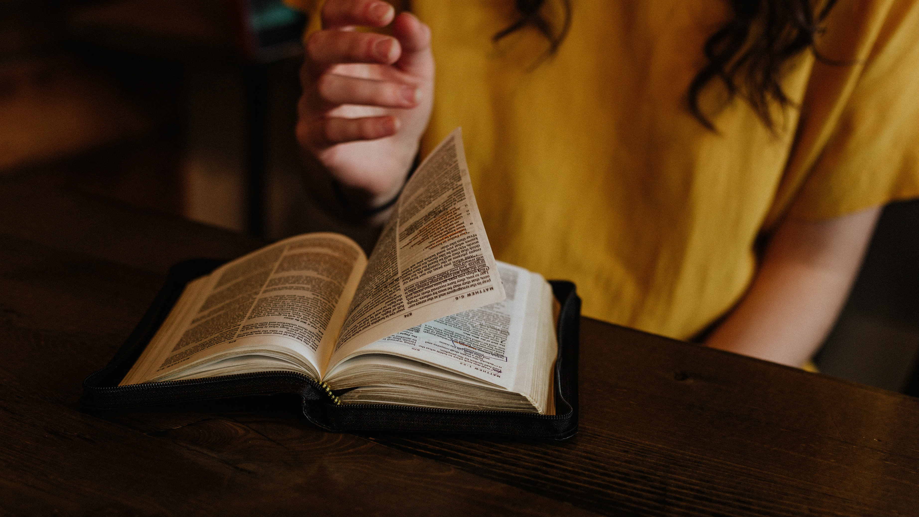 Linger Long over Your Bible