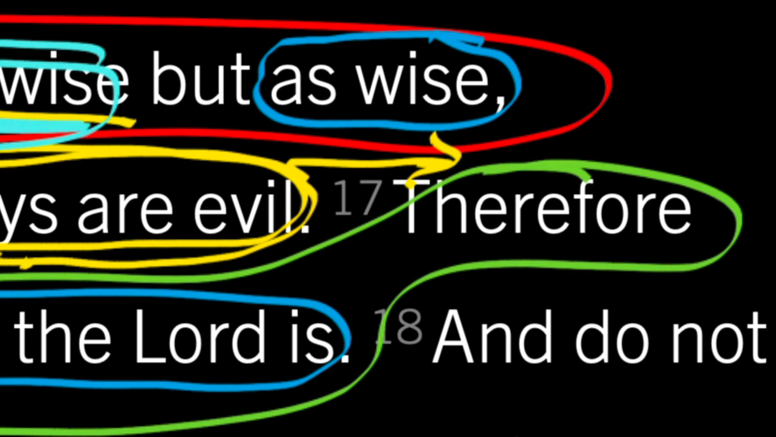Don’t Let Evil Days Make You Stupid: Ephesians 5:15–21, Part 3