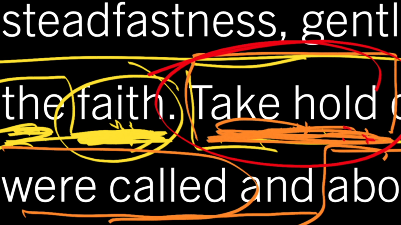 Fight for Faith! Take Hold of Life! 1 Timothy 6:11–12, Part 2