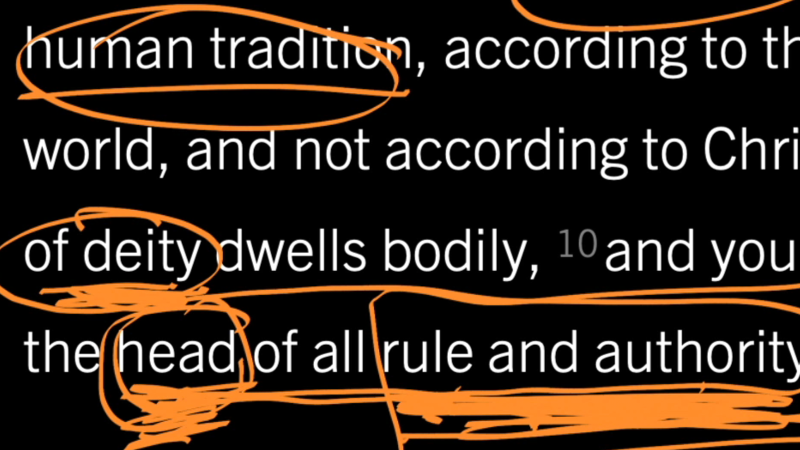 Filled with the Head of All Authorities: Colossians 2:6–10, Part 4
