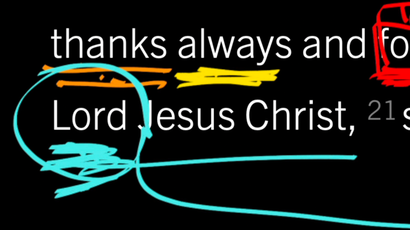 Give Thanks for Everything — Really? Ephesians 5:15–21, Part 7