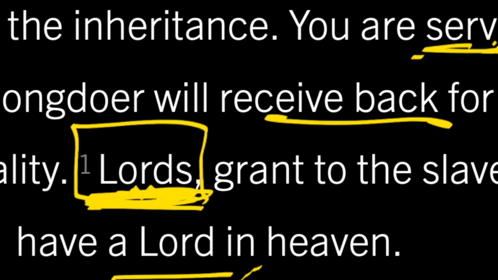 God and Limited Authorities in Christ: Colossians 3:22–4:1, Part 2