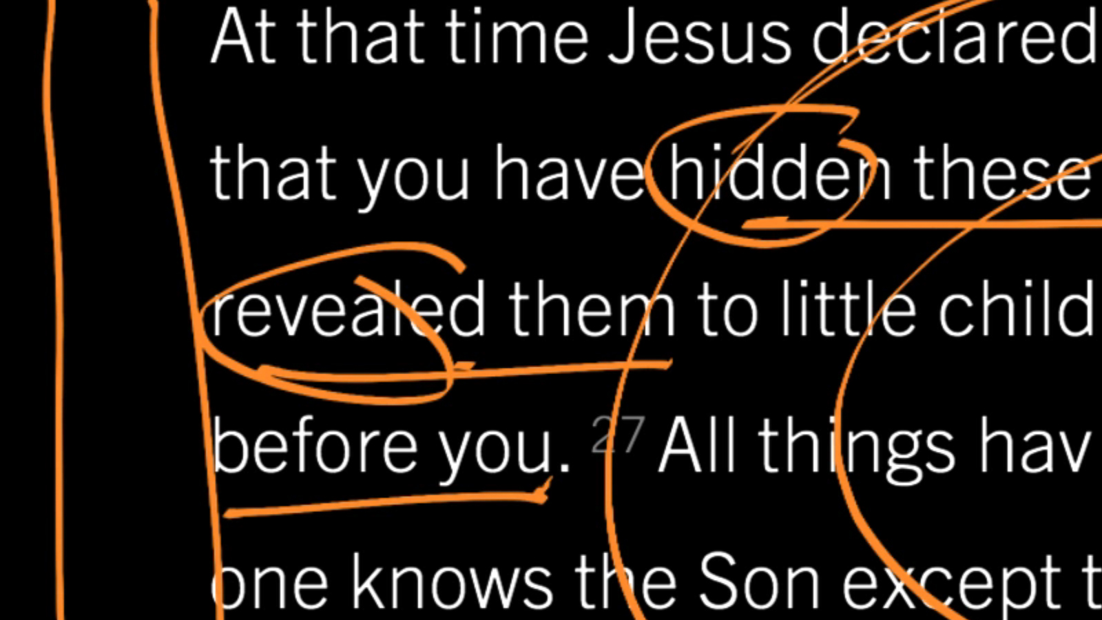 Matthew 11:25–30, Part 1: God Hides Salvation from the Proud