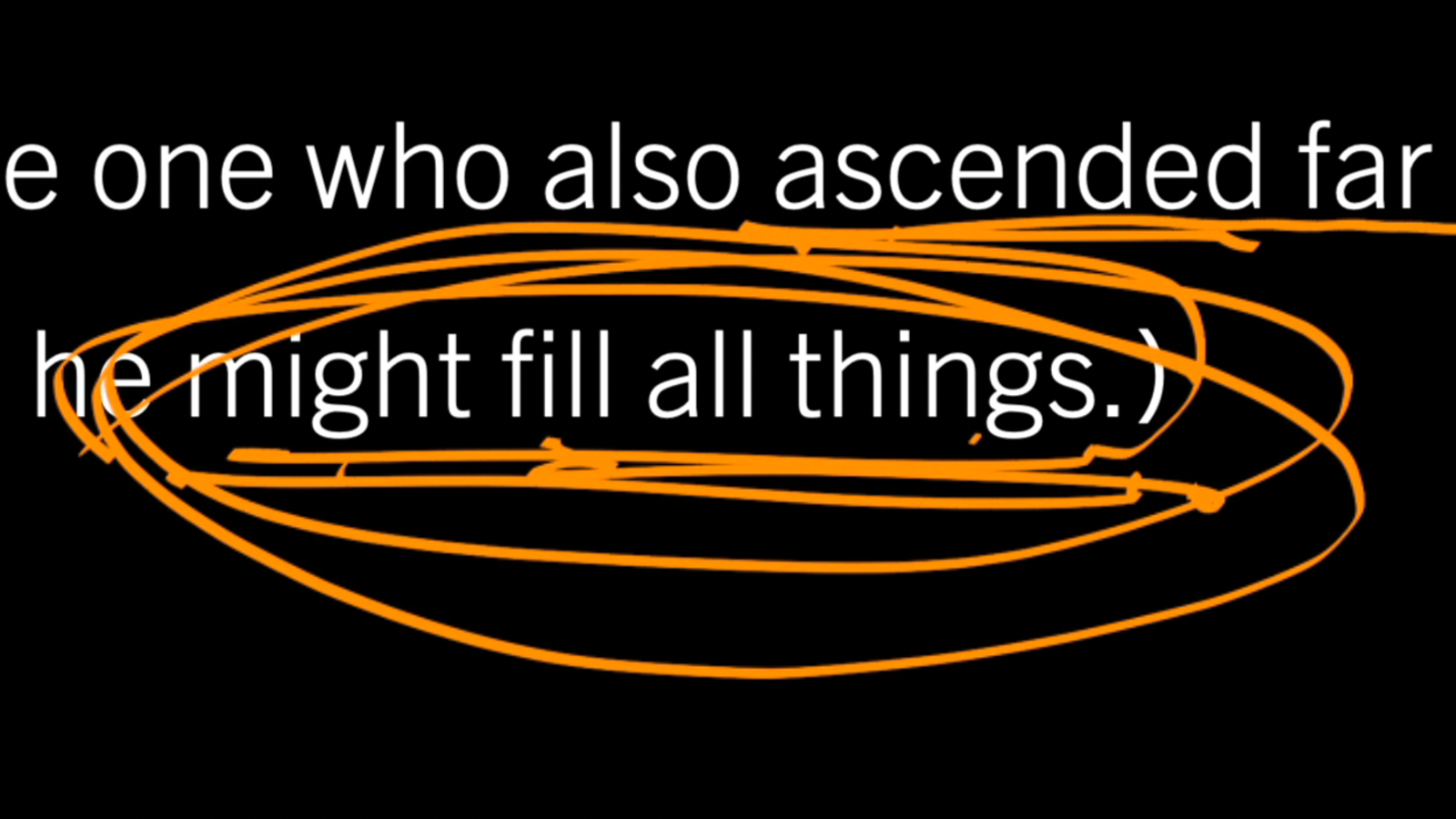 How Does Christ Fill All Things? Ephesians 4:7–10, Part 4