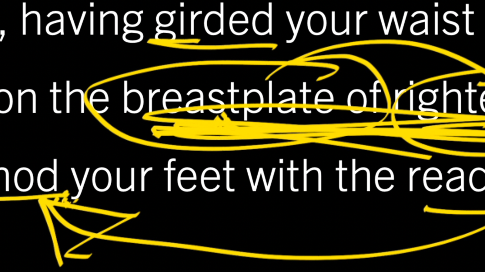 How Is the Armor of God Ordered? Ephesians 6:14–17, Part 2