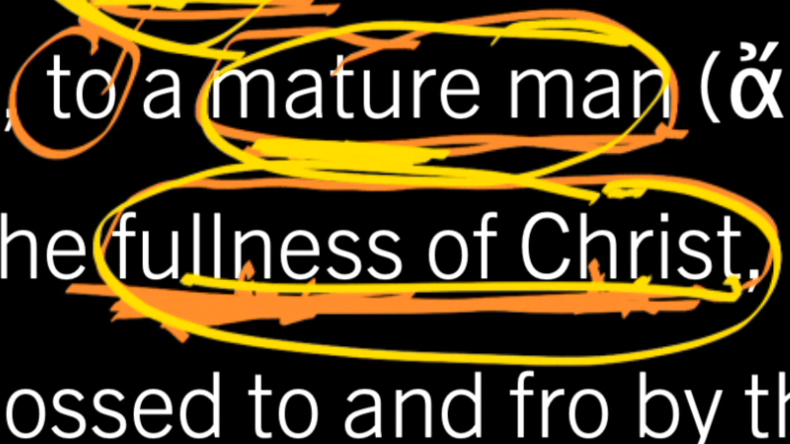 How Is the Church a Mature Man? Ephesians 4:11–14, Part 9