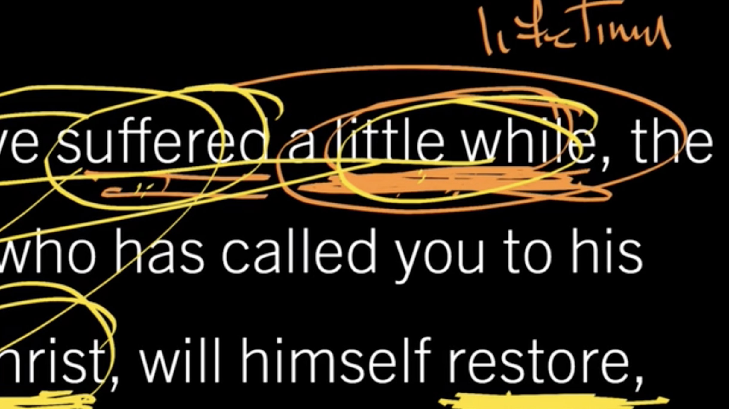 1 Peter 5:10–11: How Long Must I Suffer?
