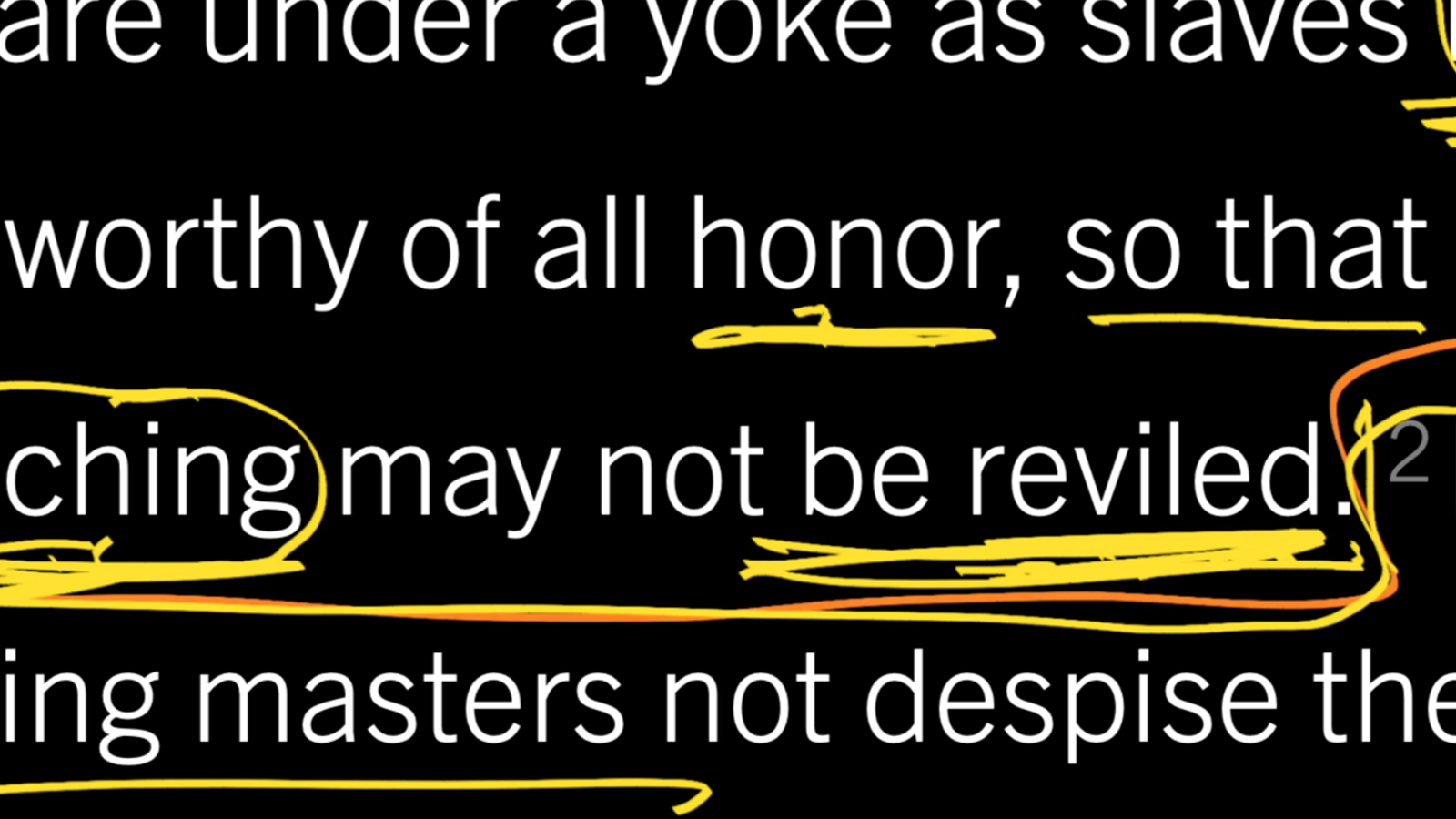 How Slaves Pursue the Salvation of Their Masters: 1 Timothy 6:1–2, Part 1