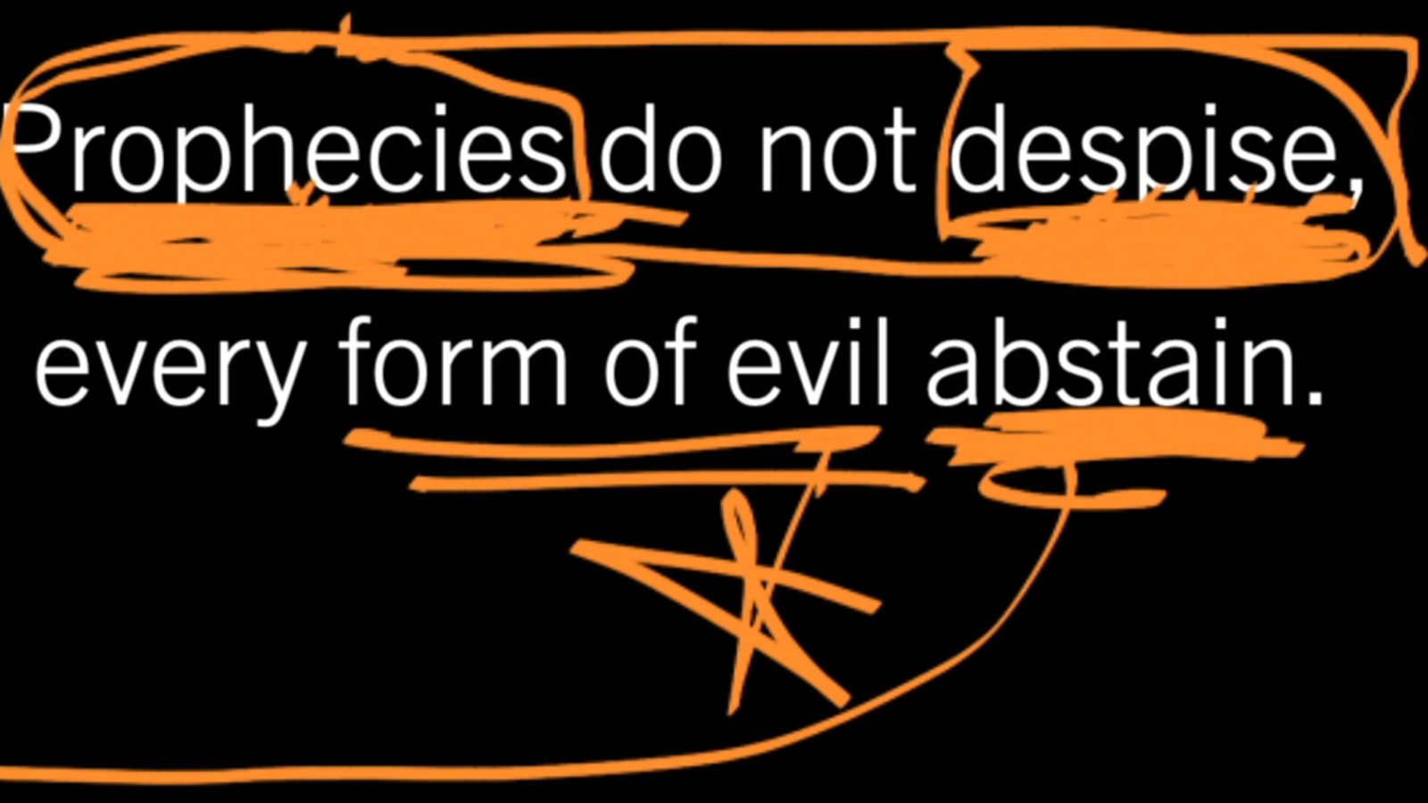 How We Quench the Spirit: 1 Thessalonians 5:12–22, Part 11