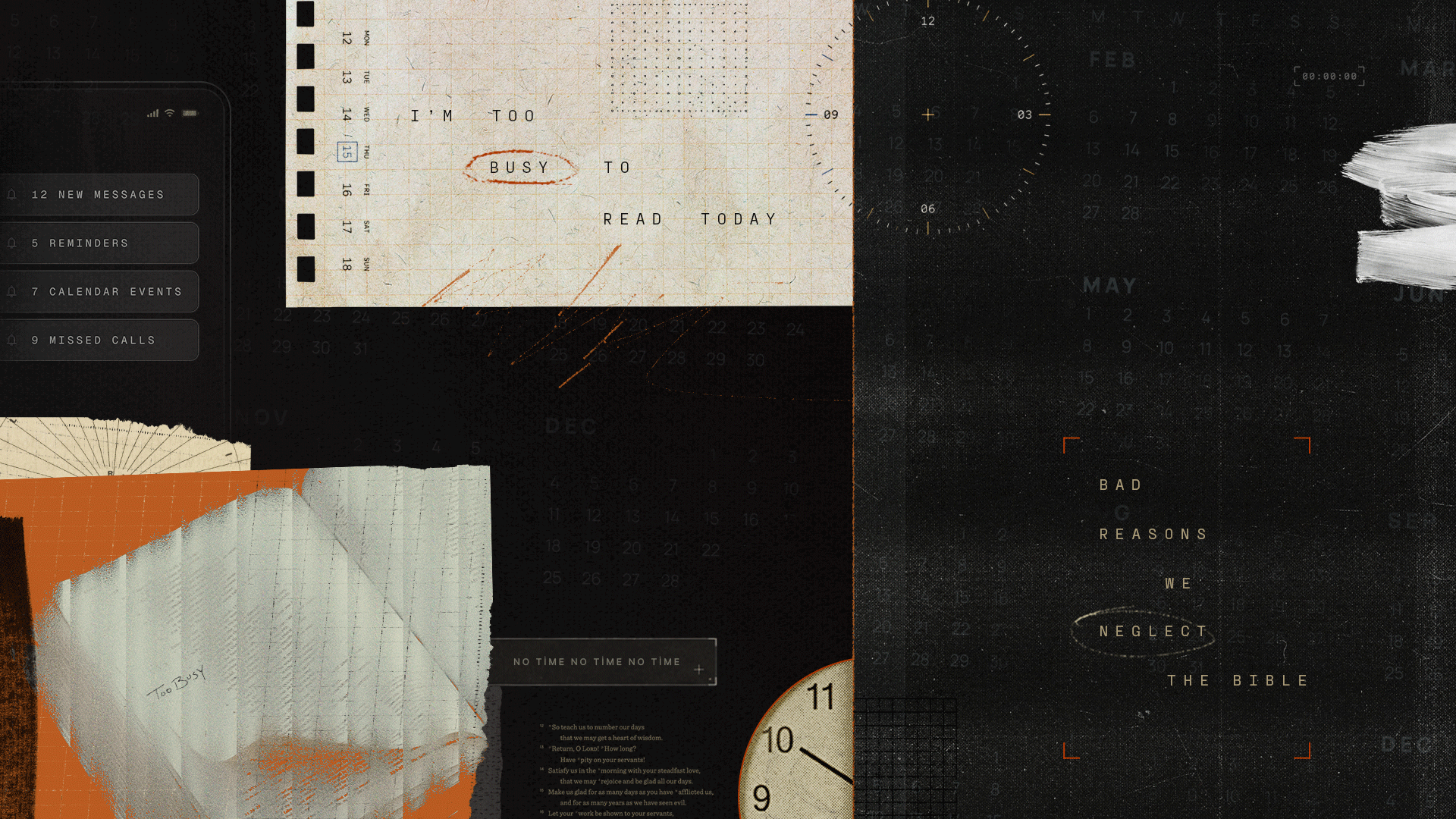 ‘I Don’t Have Time to Read Scripture’: Bad Reasons We Neglect the Bible