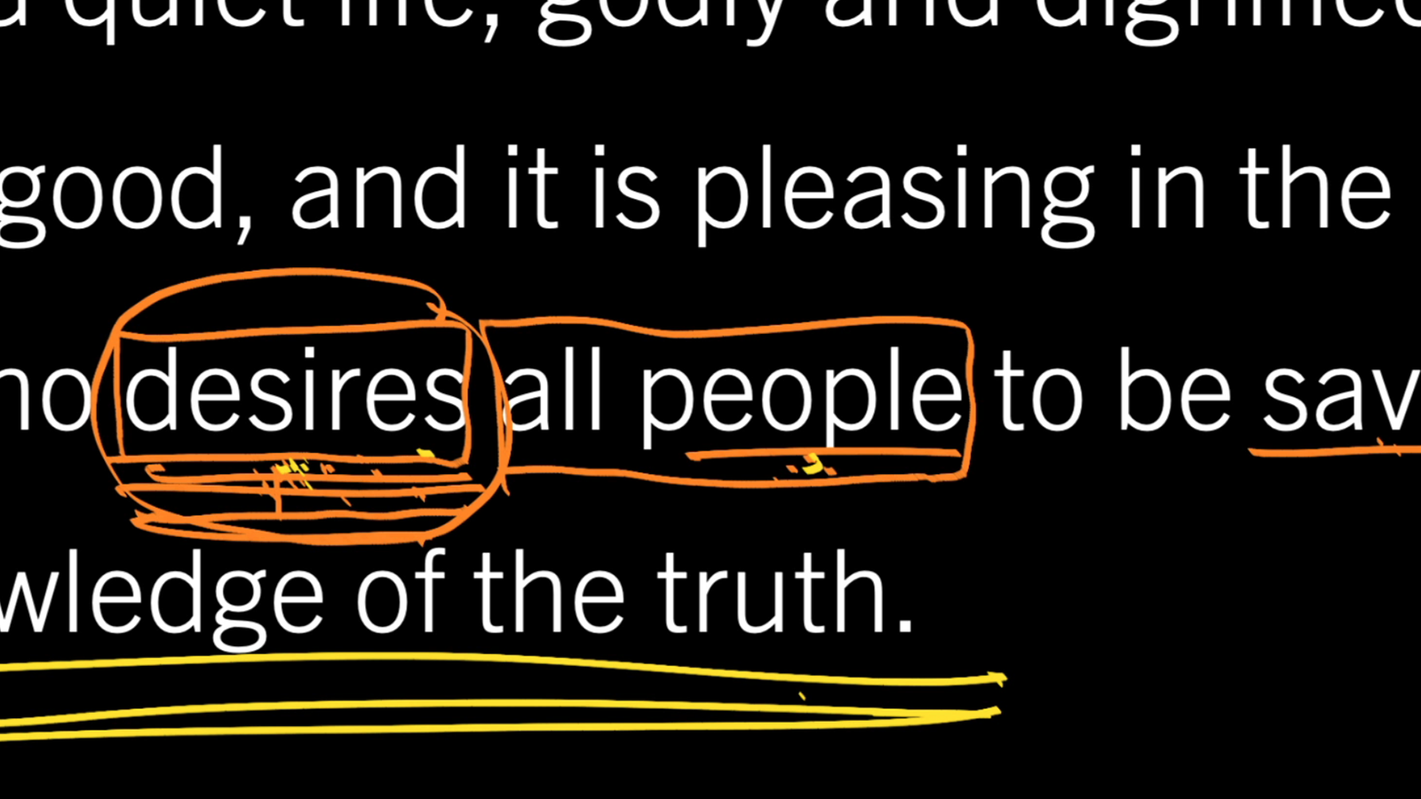 If God Desires All to Be Saved, Why Aren’t They? 1 Timothy 2:1–4, Part 5
