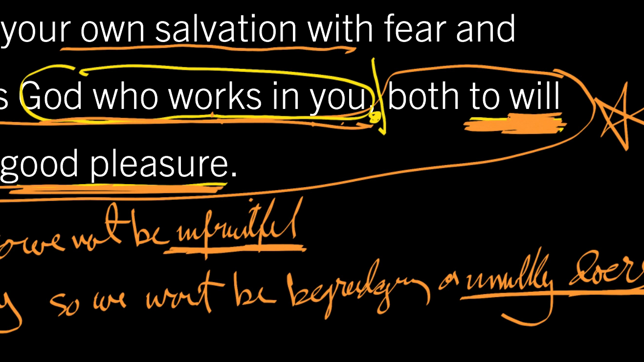 Philippians 2:12–13: If God Is Sovereign, Am I Responsible?