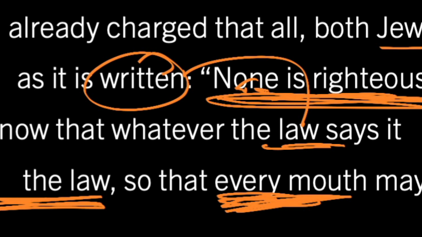 Justification by Law Requires Perfection: Galatians 5:1–6, Part 4