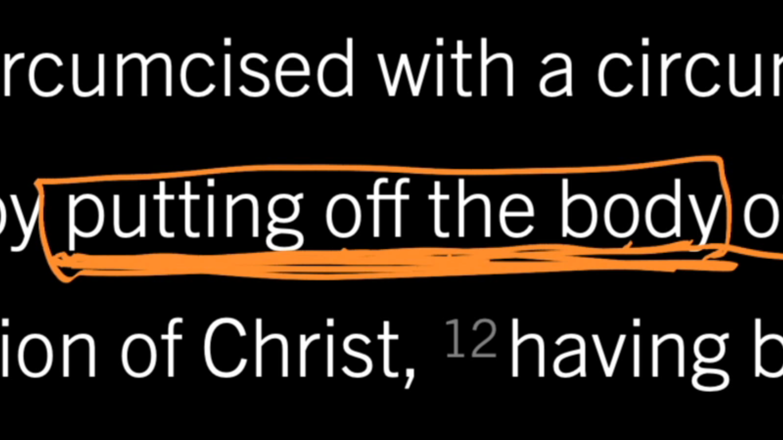 Kill What’s Killed, Renew What’s New: Colossians 3:5–10, Part 1