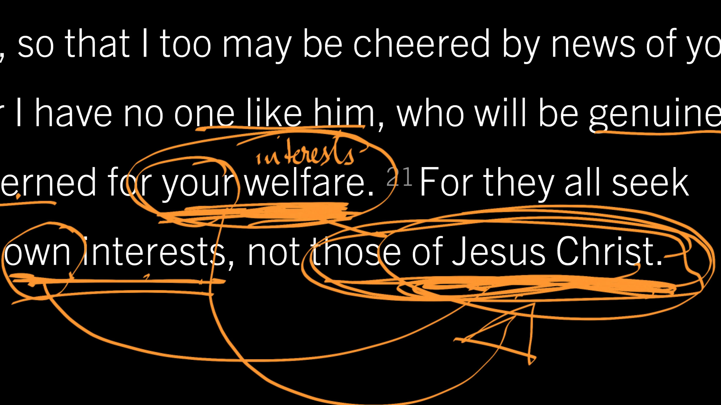 Philippians 2:4: Look to the Interests of Others