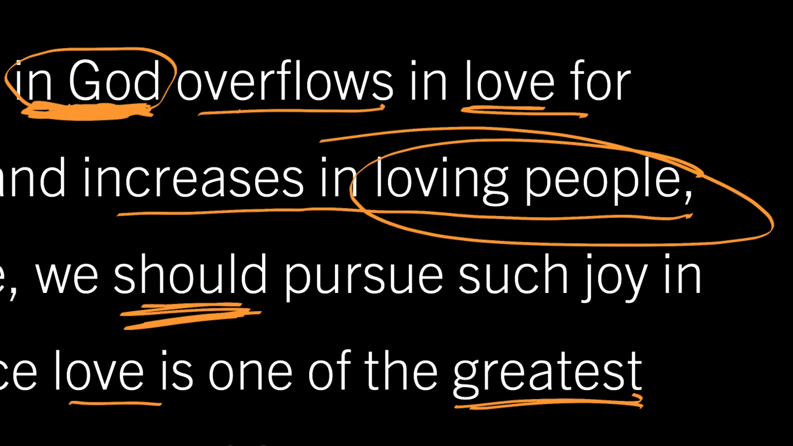 Foundations of Christian Hedonism, Part 10: Love for People as the Overflow of Joy