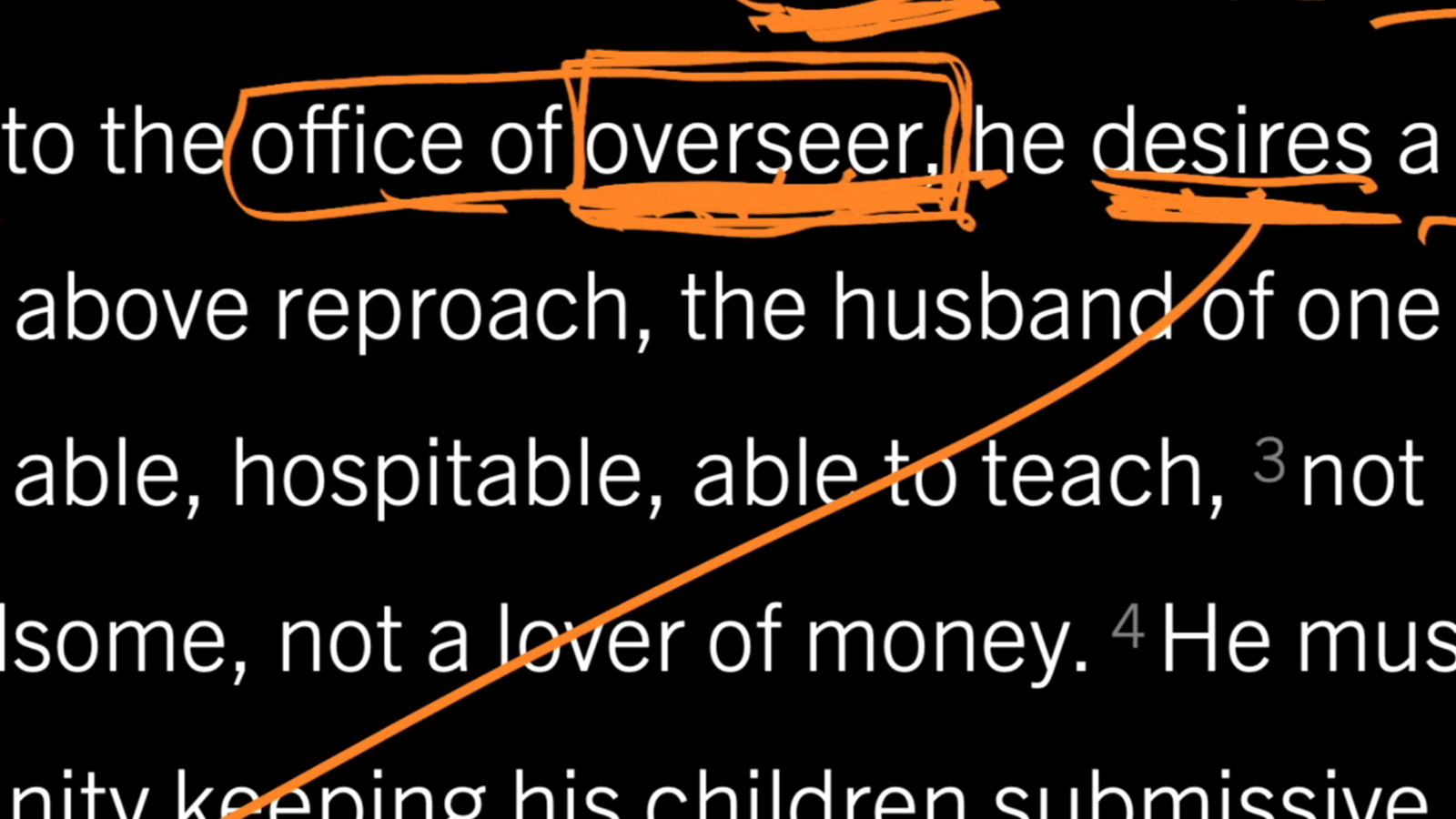 Pastors Are Doing a Worthy Work: 1 Timothy 3:1–7, Part 1
