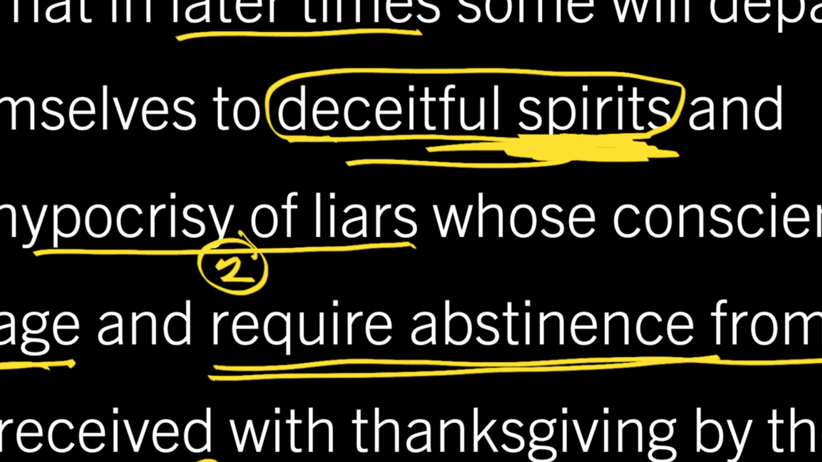 Paul’s Alternative to Asceticism: 1 Timothy 4:1–5, Part 3