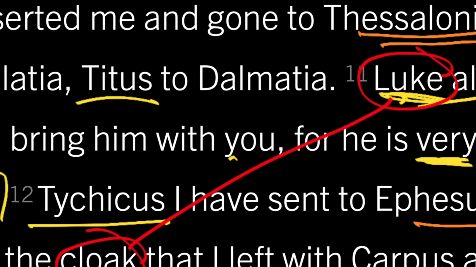 Paul’s Amazing Ministry During His Last Days: 2 Timothy 4:9–13