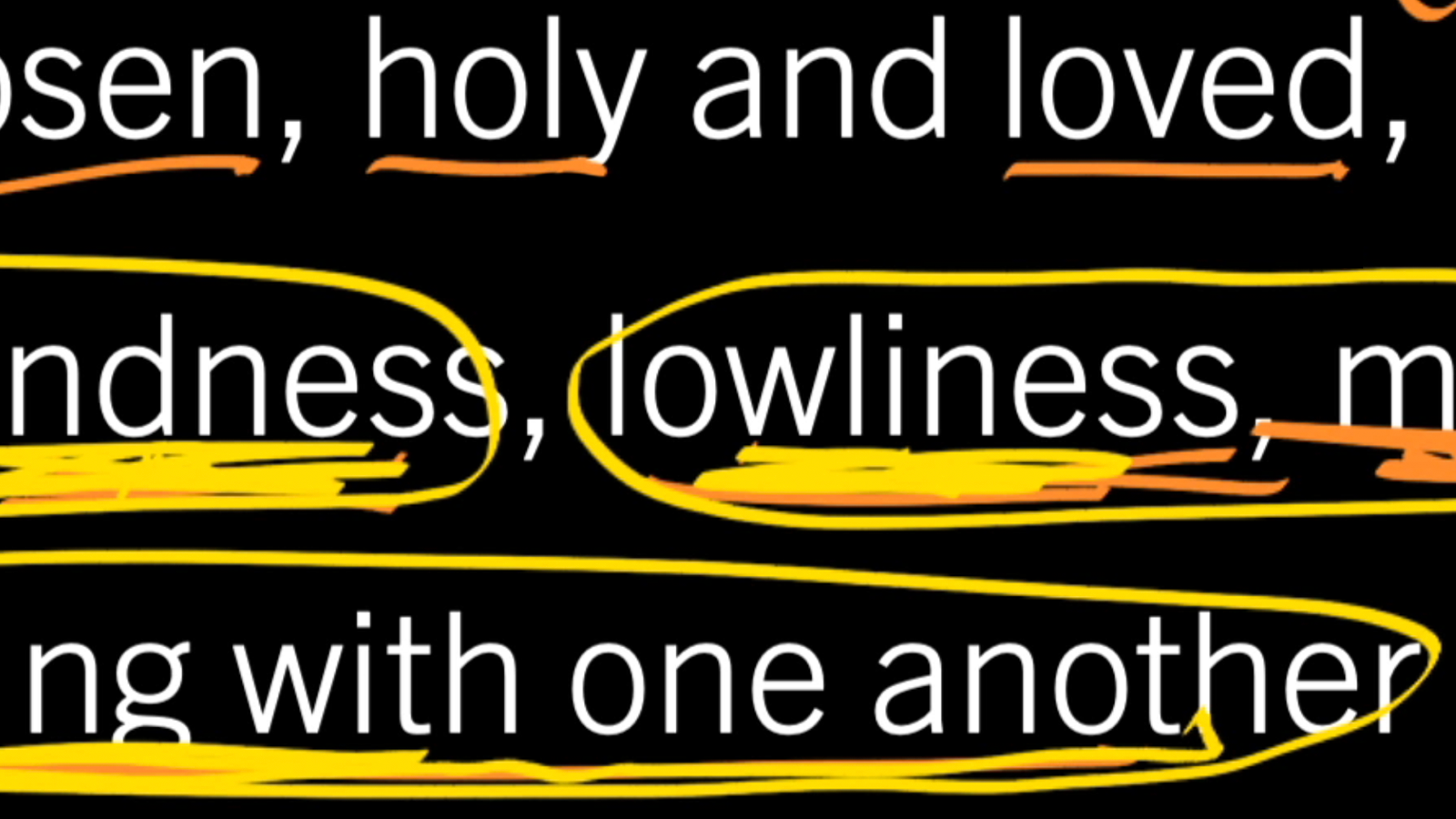 Put on Bowels of Mercy: Colossians 3:12–14, Part 2