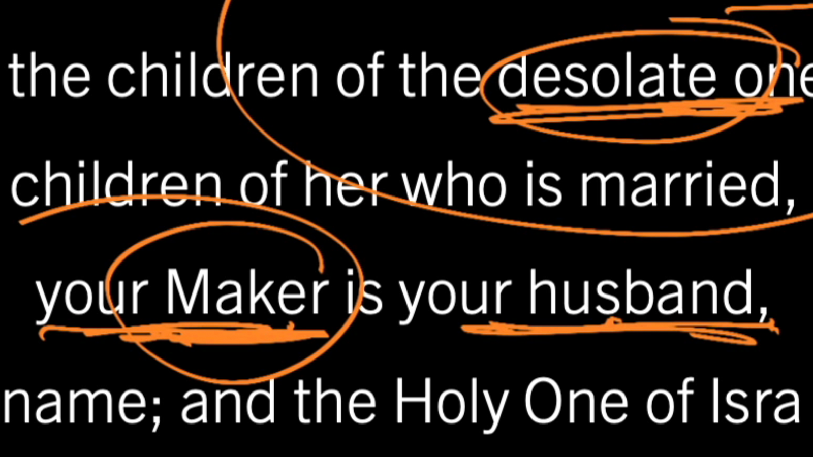 Rejoice, O Barren One! Galatians 4:21–31, Part 6