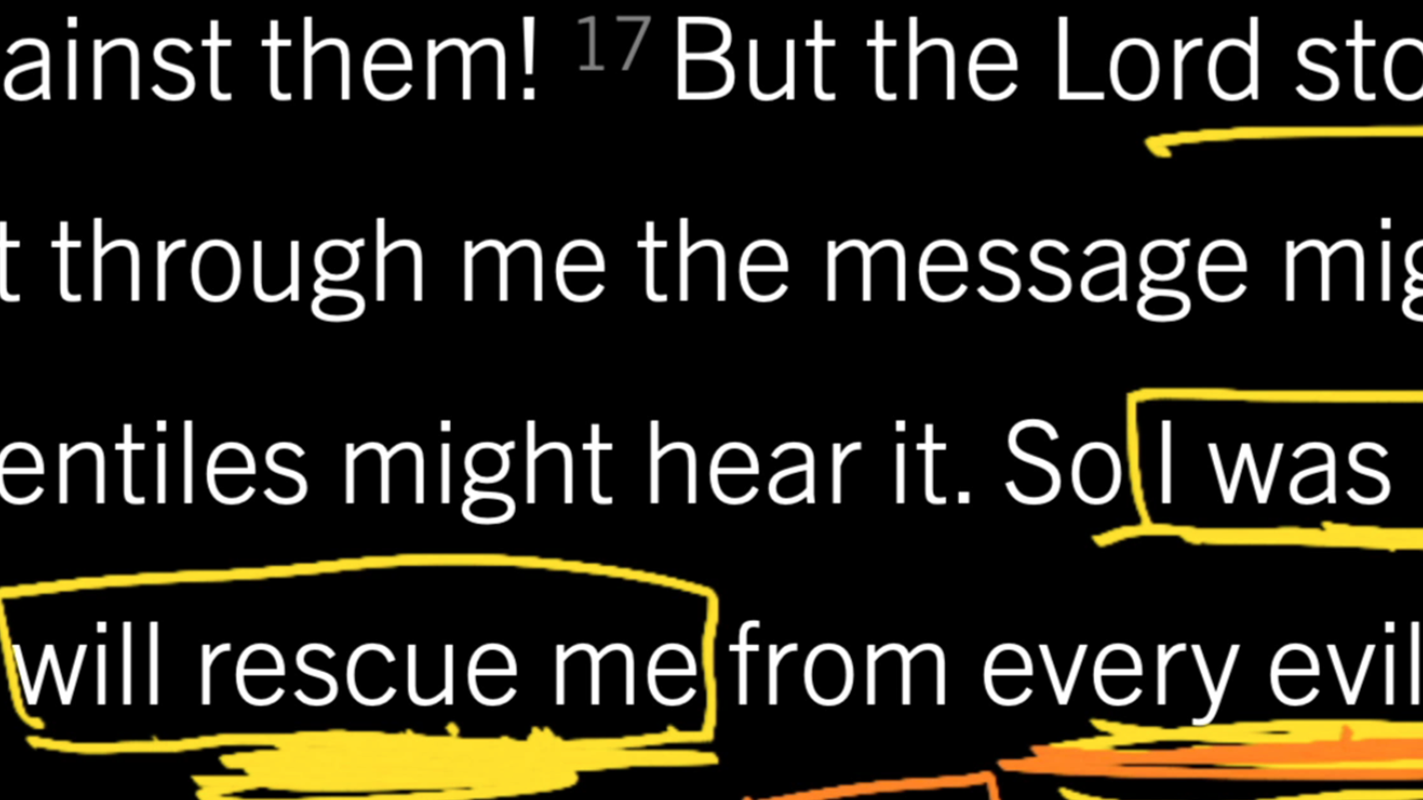 Rescued from the Lion for Heaven: 2 Timothy 4:14–18, Part 3