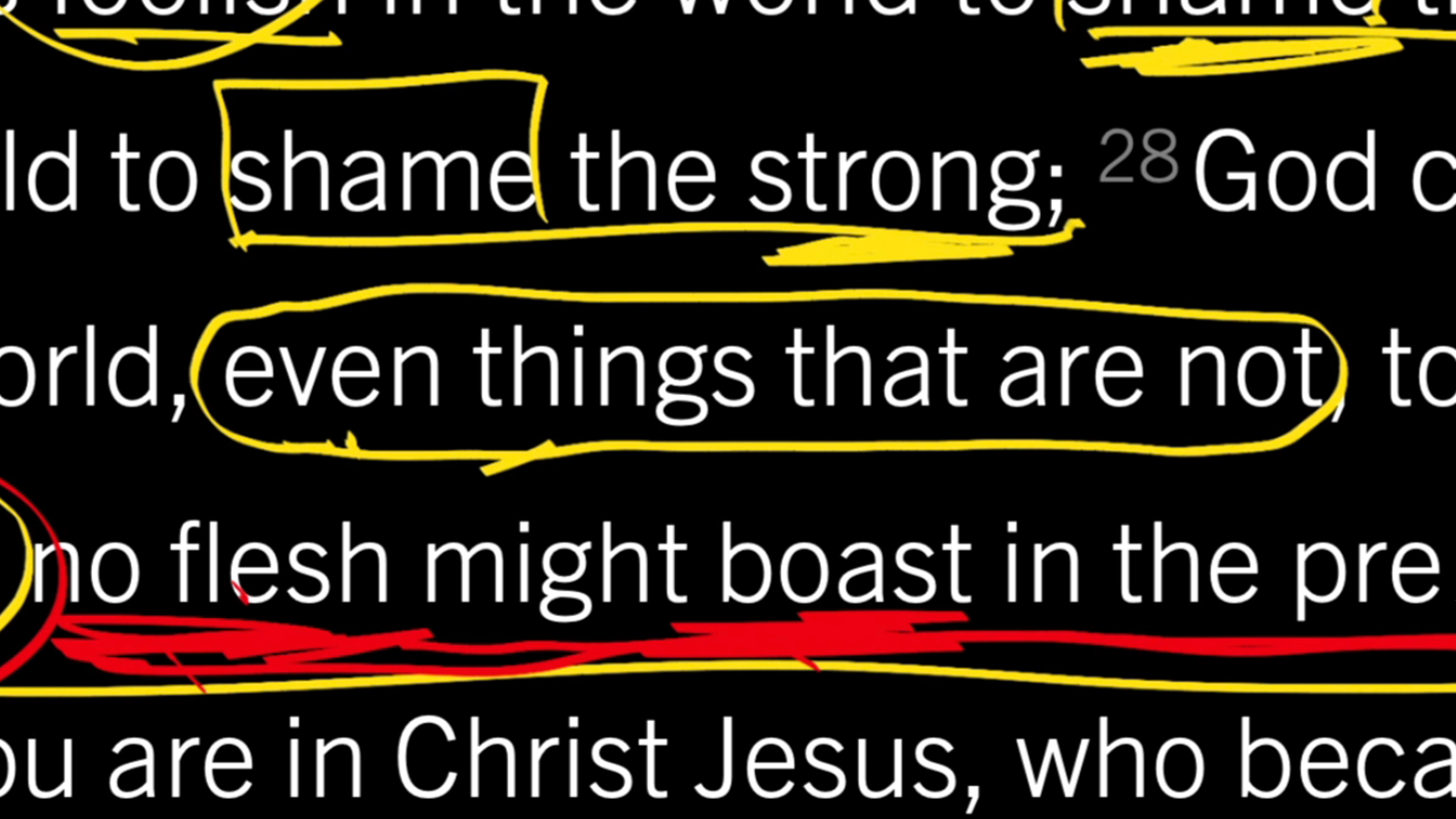 1 Corinthians 1:26–31, Part 1: Why Do Christians Come into Being from Nothing?