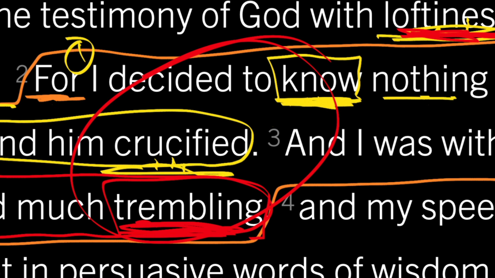 1 Corinthians 2:1–5, Part 2: The Crucified Christ and the Trembling Apostle