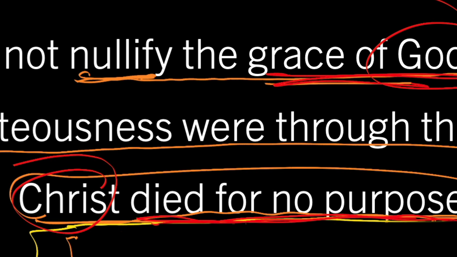 Severed from Christ: Galatians 5:1–6, Part 5