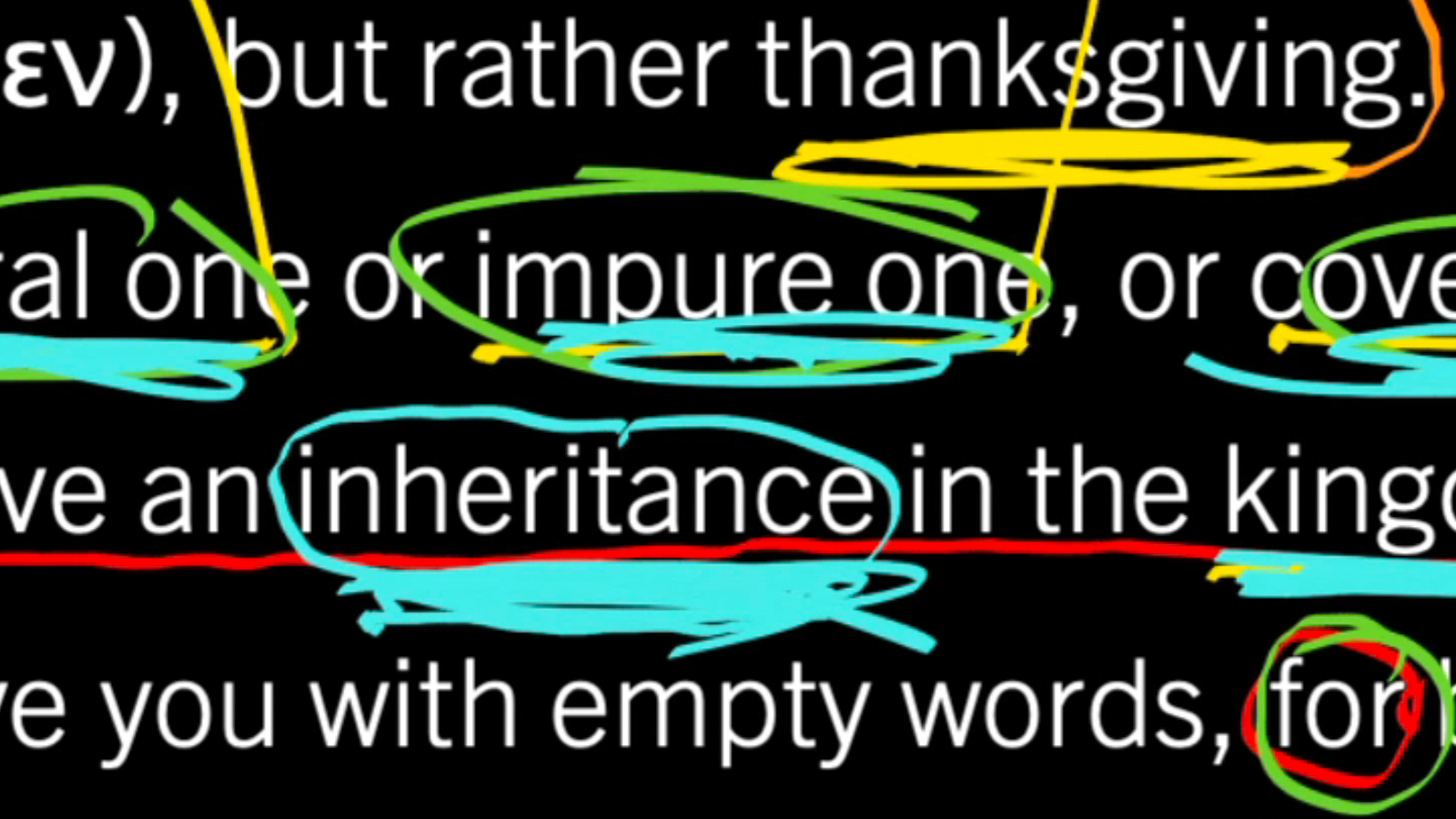 Should Saints Be Warned About Wrath? Ephesians 5:3–7, Part 1