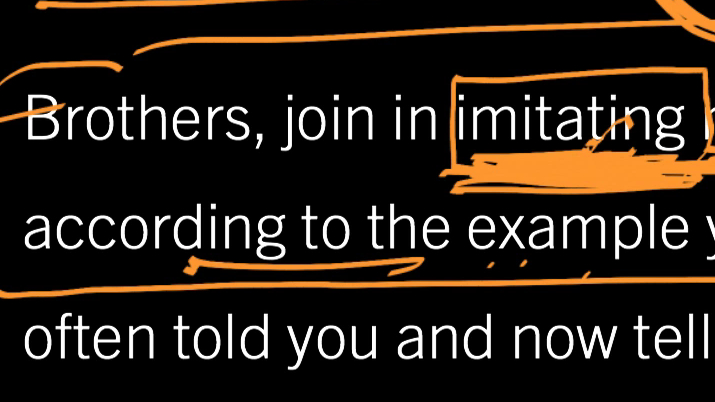 Philippians 3:17: Should Someone Imitate Your Life?