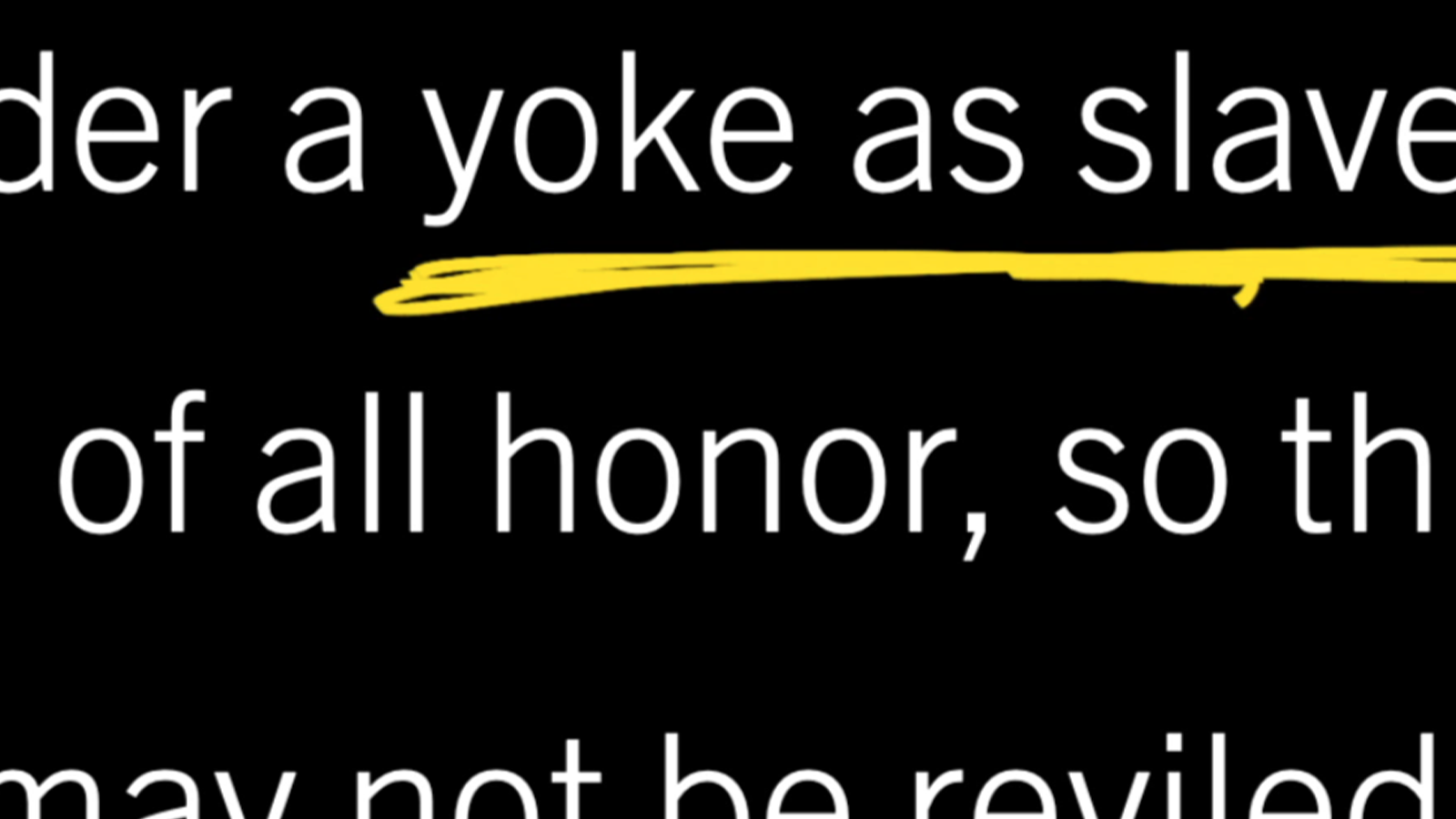 Slavery in View of the Whole New Testament: 1 Timothy 6:1–2, Part 3