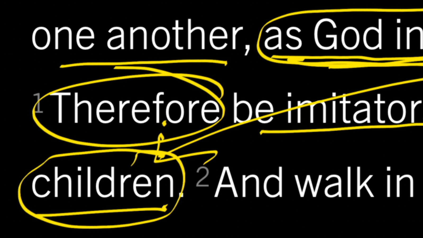 The Effects of Being Greatly Loved by God: Ephesians 5:1–2, Part 1