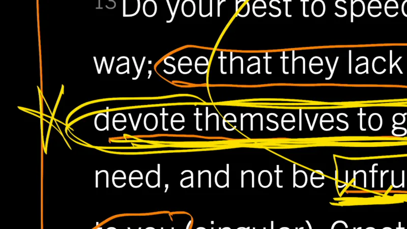 The Final Words and Main Theme of Paul’s Letter to Titus: Titus 3:12–15 episode artwork