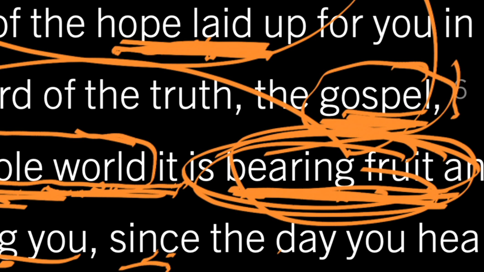 The Global Impact of the Gospel: Colossians 1:3–8, Part 7