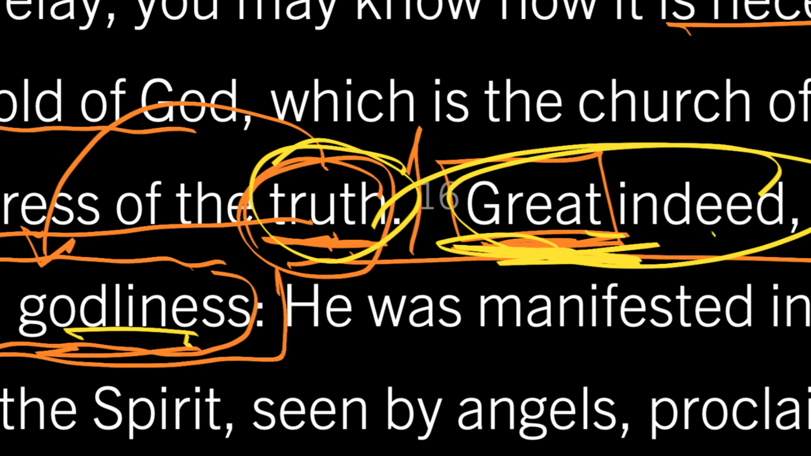 The Greatness of Christ-Exalting Truth: 1 Timothy 3:14–16, Part 2