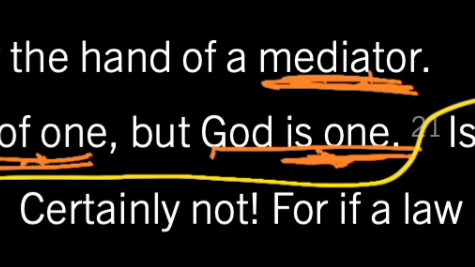 The Law Came Through Angels: Galatians 3:19–22, Part 2