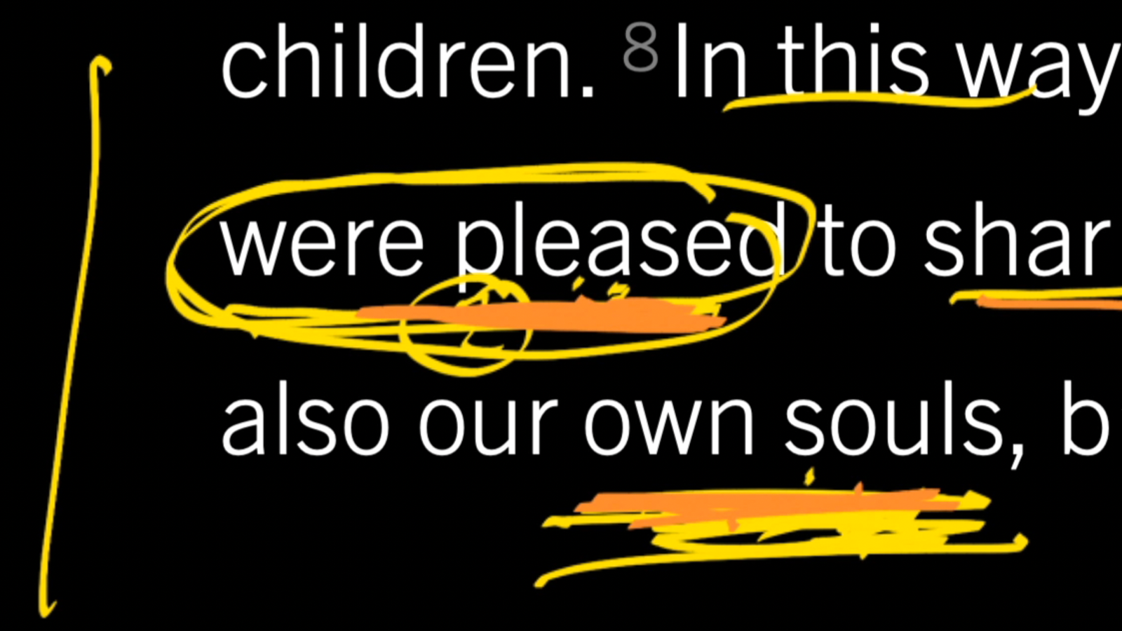 The Miracle of Mutual Soul-Sharing: 1 Thessalonians 2:5–8, Part 7